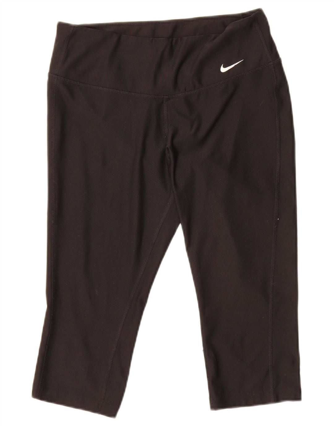 Leggings Capri Nike pentru femei UK 10 Poliester negru mic