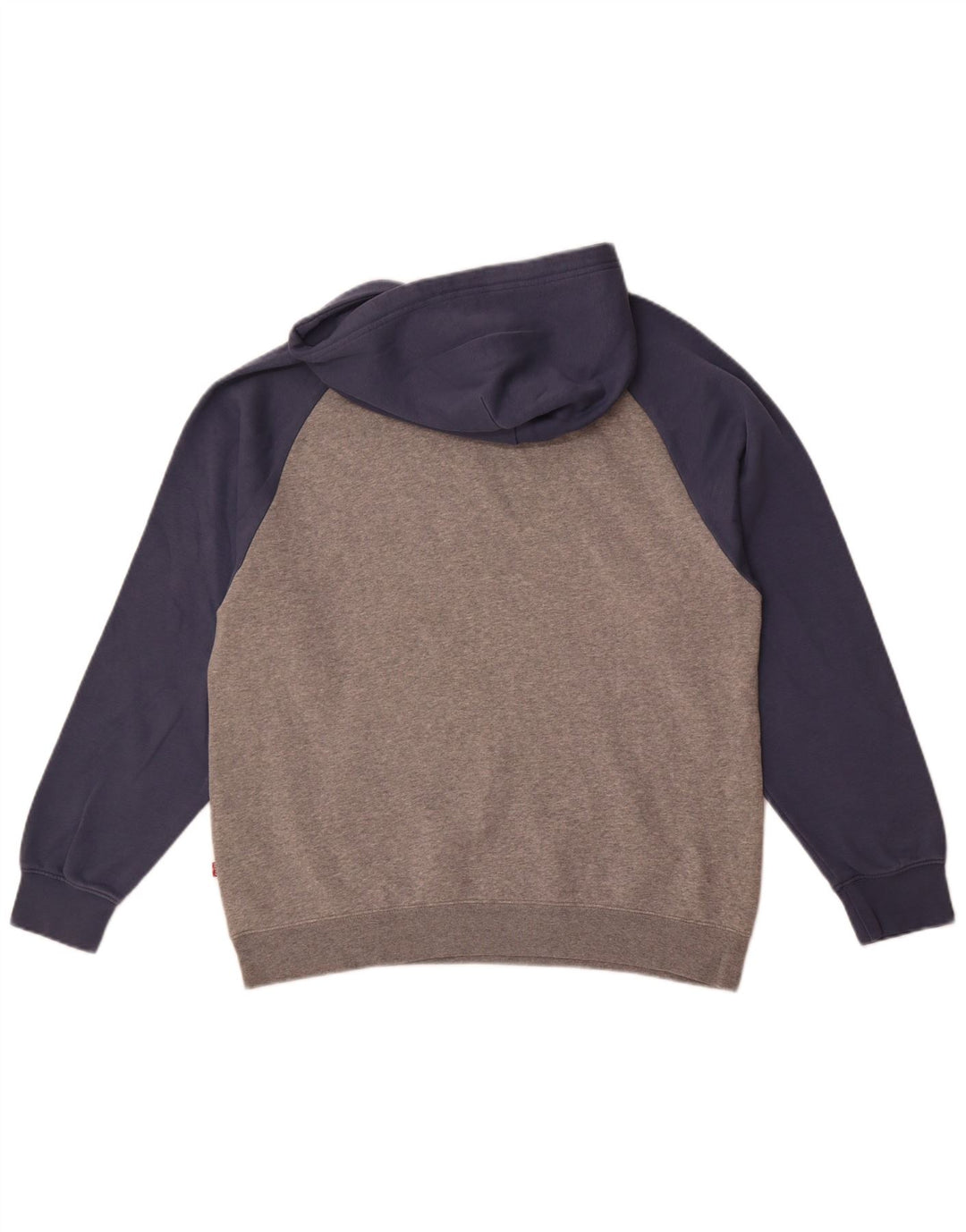 Pulover Levi's pentru bărbați, cu formă relaxată, cu glugă, gri mediu