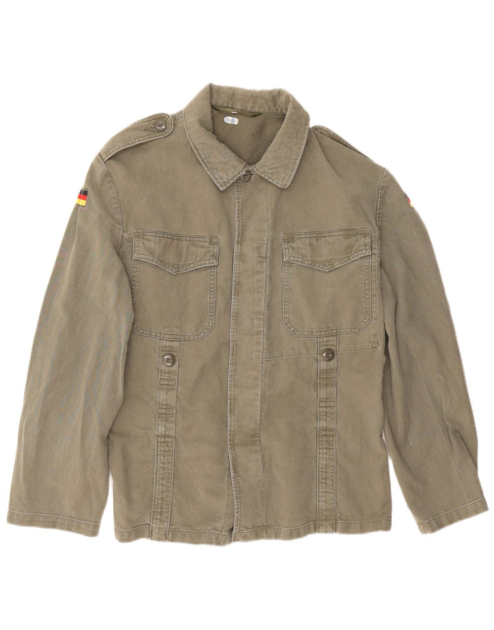 Cămașă militară vintage pentru bărbați Mic Kaki