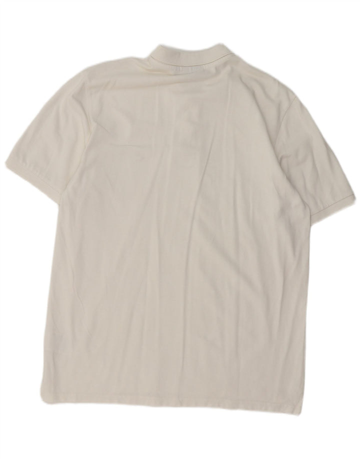 Cămașă polo pentru bărbați Carhartt, mare, alb, din bumbac