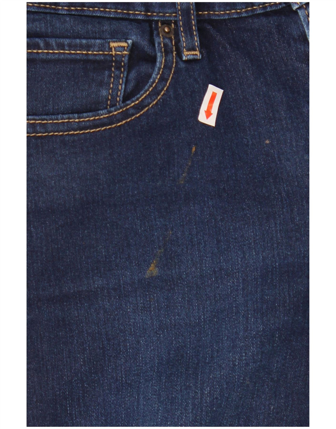 Blugi skinny 711 pentru femei LEVI'S L30 L32 bumbac bleumarin