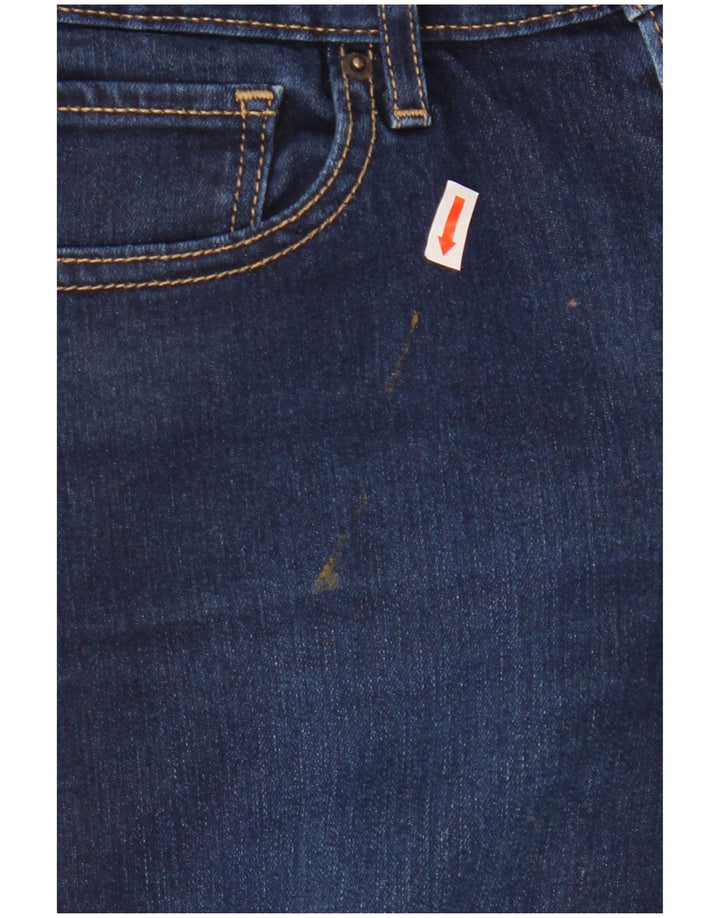 Blugi skinny 711 pentru femei LEVI'S L30 L32 bumbac bleumarin