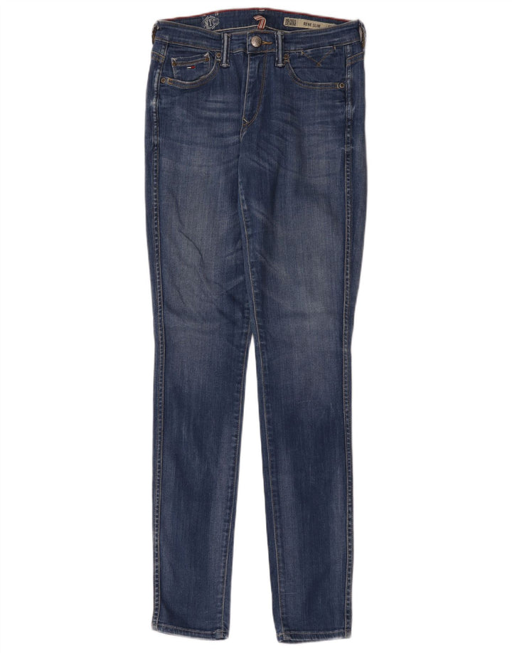 Blugi Tommy Hilfiger pentru femei Rene Slim W27 L34 Albastru