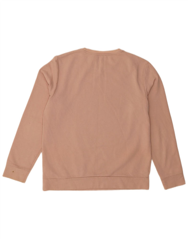 Pulover Cos pentru femei UK 14 Roz mediu bumbac color bloc