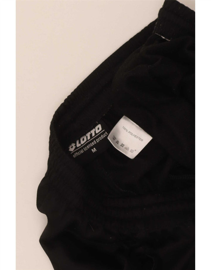 Pantaloni de trening pentru bărbați Lotto Joggeri Poliester mediu negru