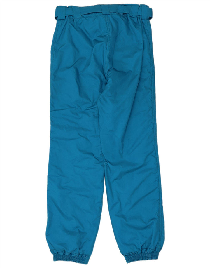 Pantaloni de schi vintage pentru bărbați de jogging IT 52 Poliester albastru mare
