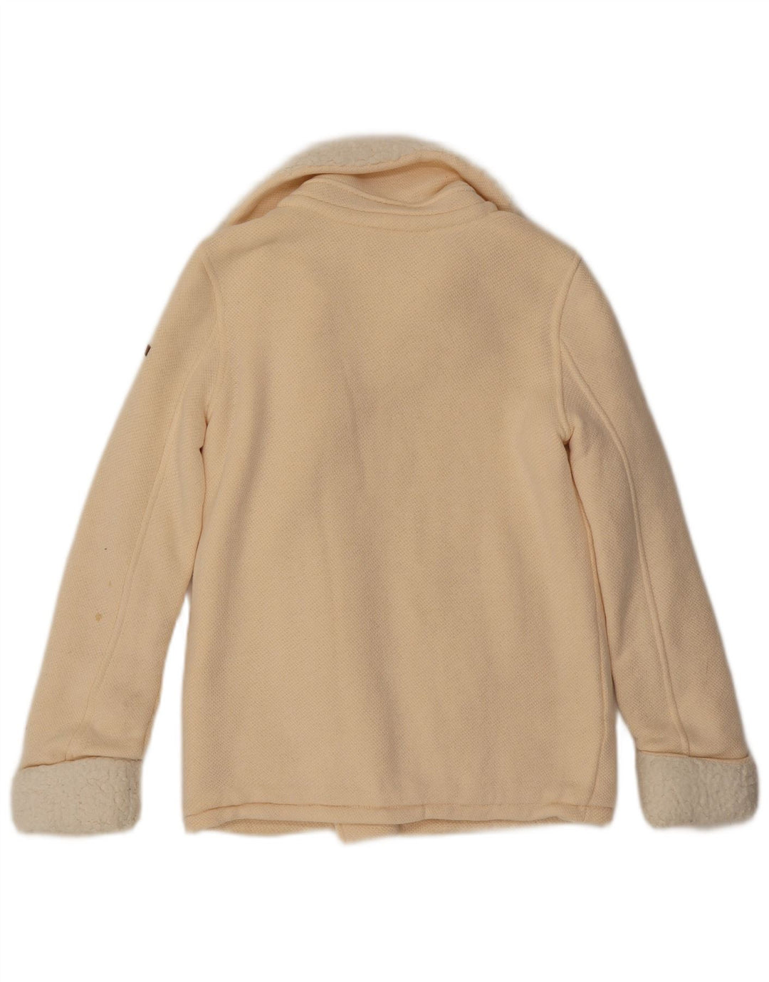 Jachetă de trening Sherpa ROXY pentru femei UK 10, bumbac alb, mic