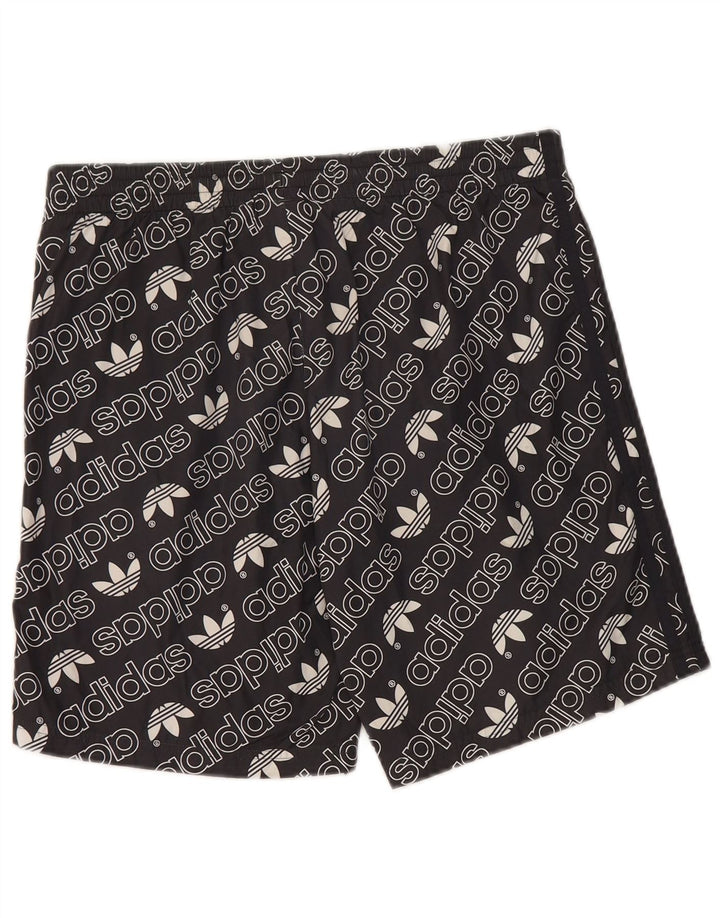 Pantaloni scurți sport pentru băieți Adidas 15-16 ani, negru, poliester