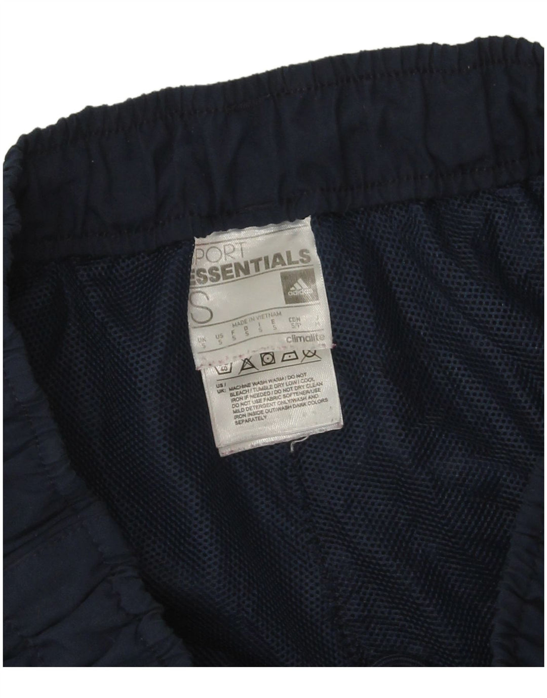 Pantaloni scurți sport pentru bărbați Adidas, poliester, albastru mic