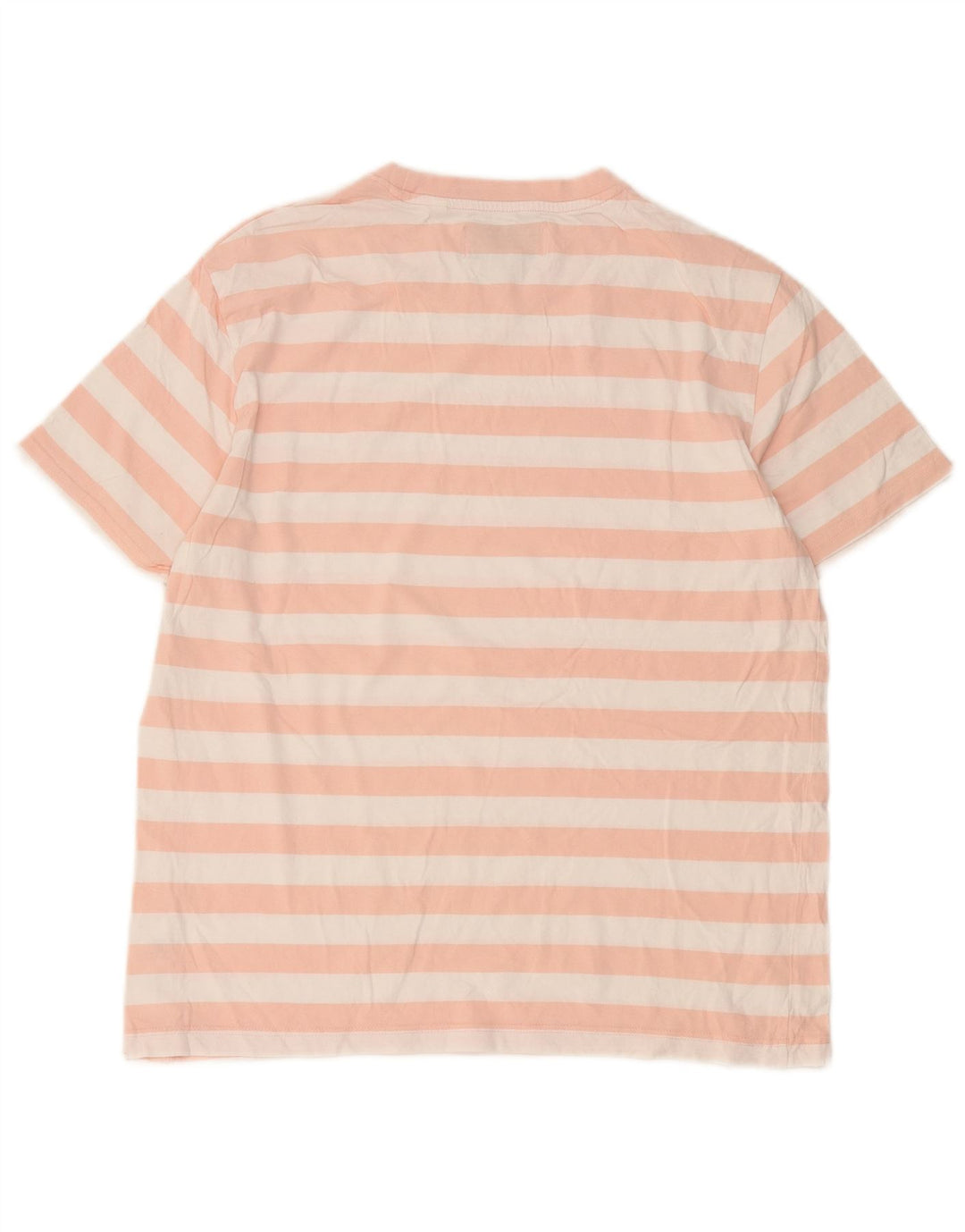 Tricou pentru bărbați Penguin Top mare din bumbac cu dungi roz