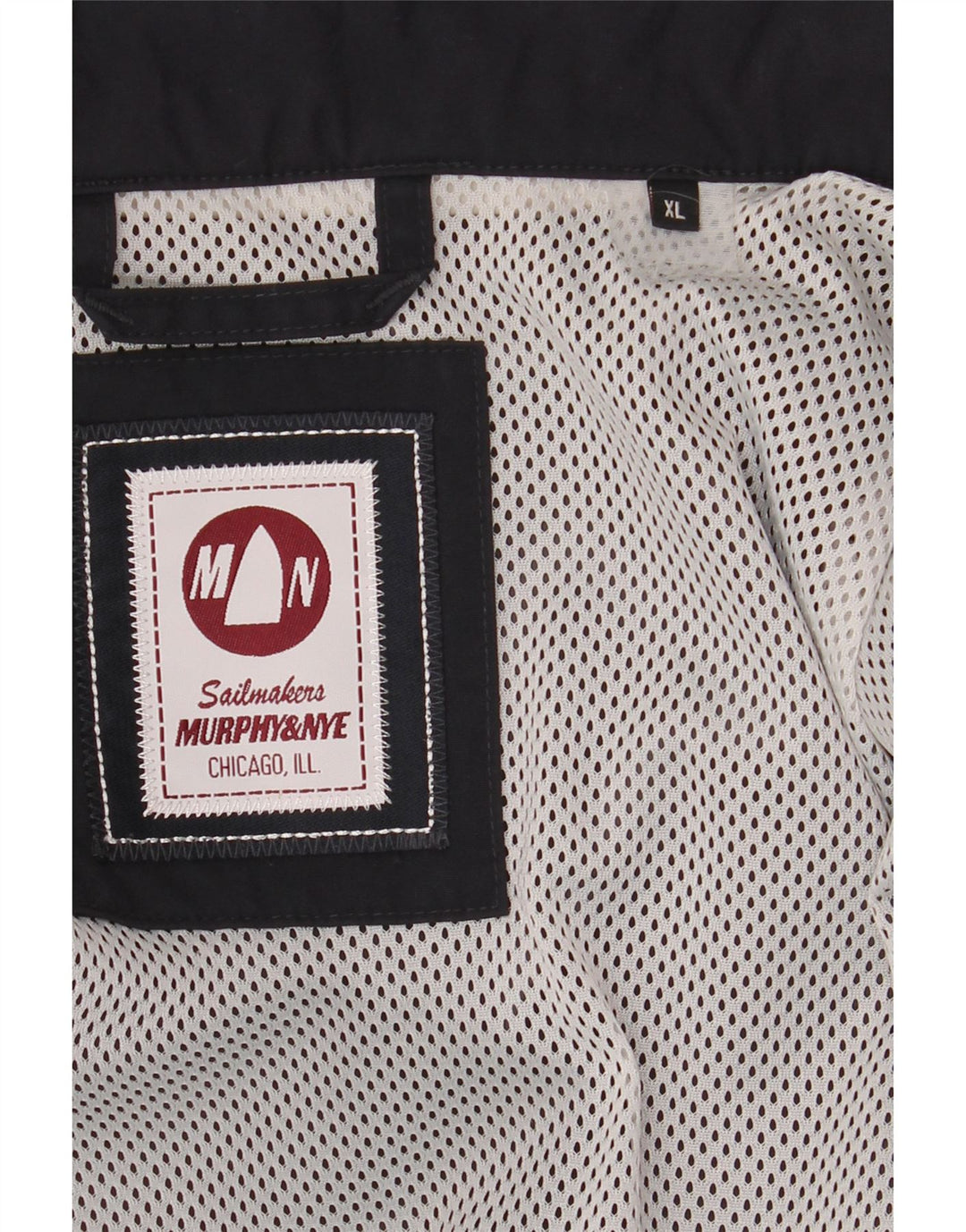 Murphy & Nye pentru bărbați Sailmakers Windbreaker Jacket UK 42 XL Bleumarin