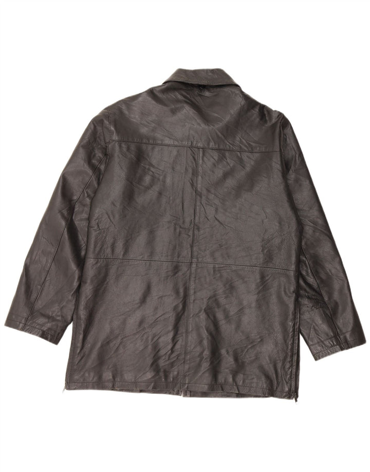 Jachetă din piele bărbați CONBIPEL IT 44 XS piele neagră