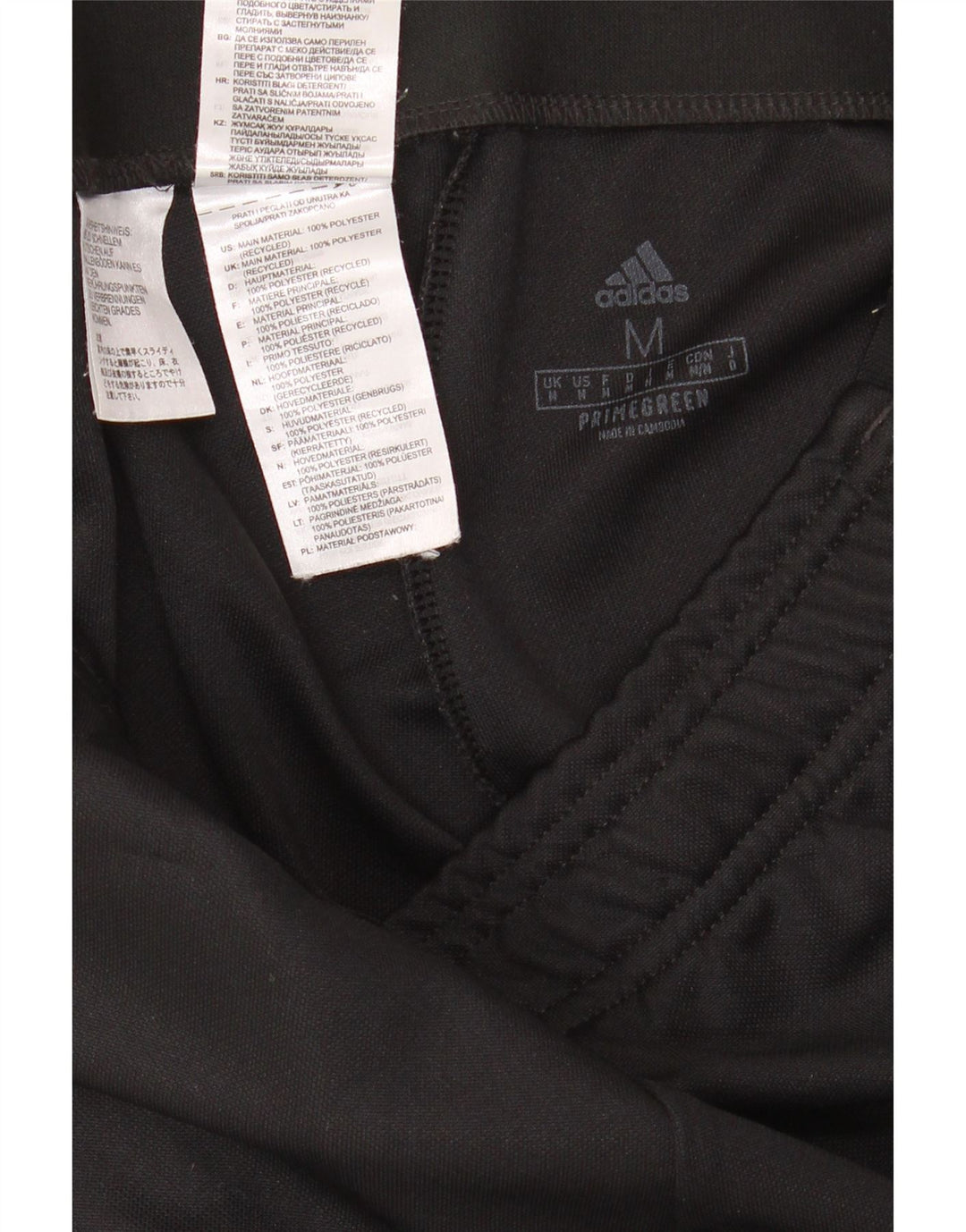 Pantaloni de trening Adidas Aeroready pentru bărbați, poliester mediu negru