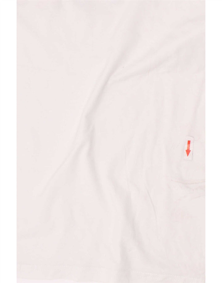 Tricou grafic pentru băieți Kappa Top 11-12 ani alb