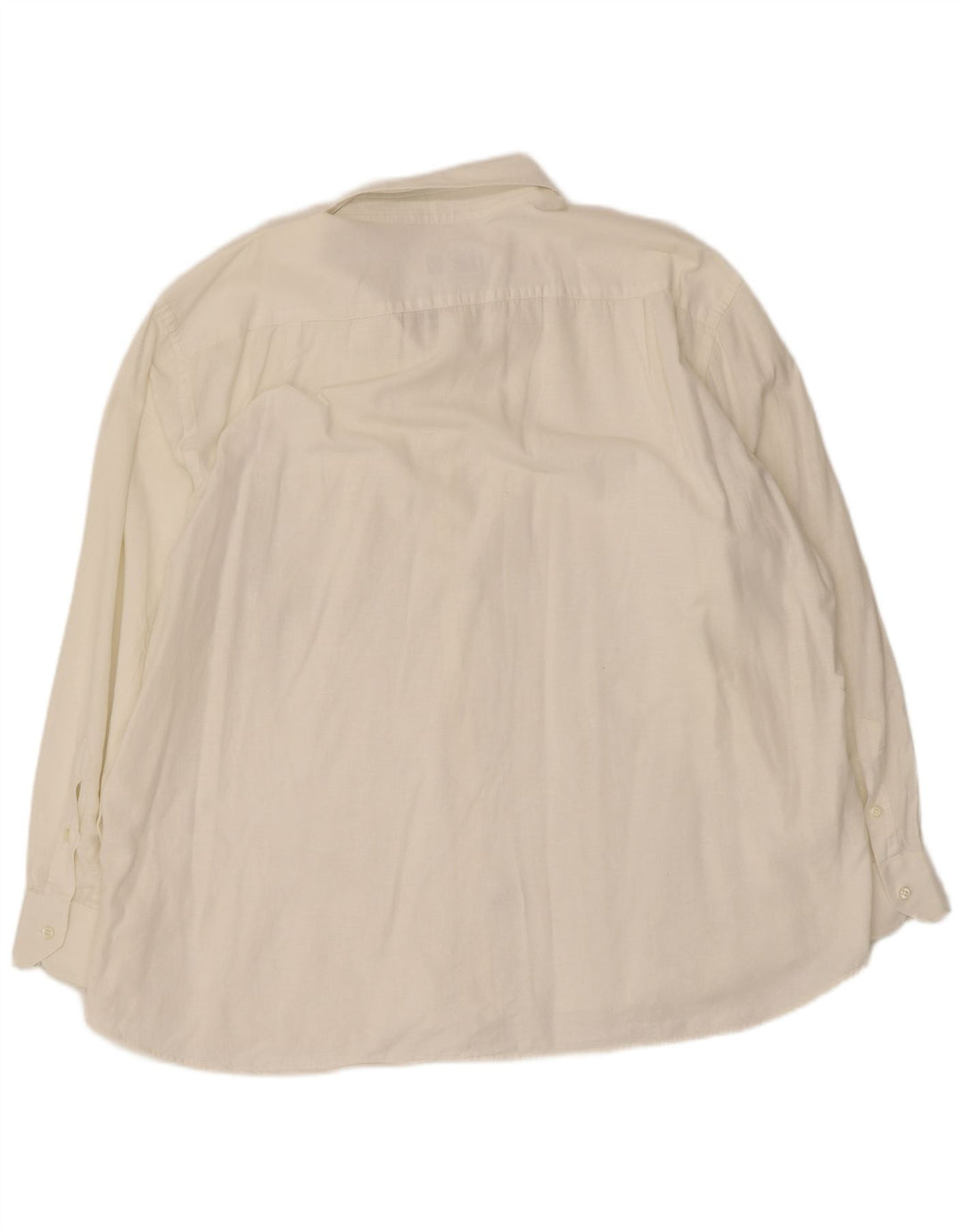 Cămașă pentru bărbați Roccobarocco Mărimea 49 3XL Bumbac alb