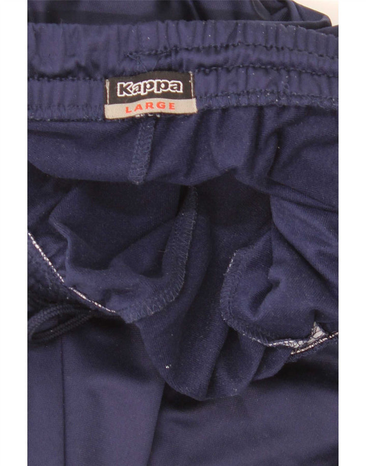 Pantaloni de trening pentru bărbați Kappa Joggeri mari bleumarin