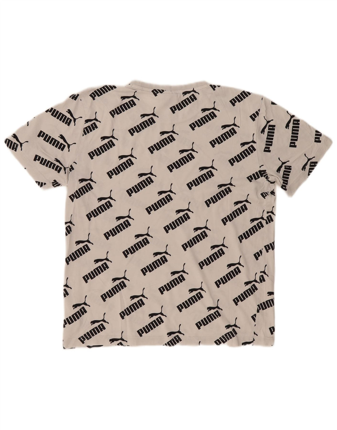 Tricou grafic Puma pentru bărbați Top mic, alb, bumbac