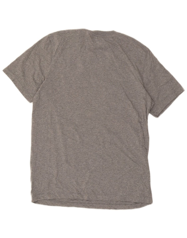 Tricou grafic Jordan pentru bărbați Top din bumbac gri mediu