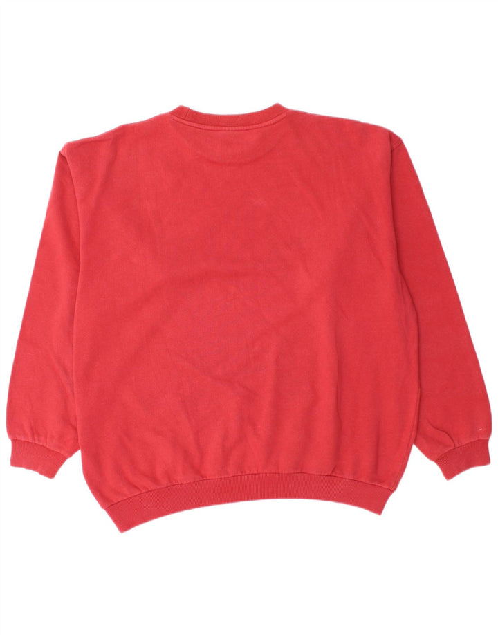 Pulover Fila pentru bărbați IT 52/54 Bumbac roșu mare