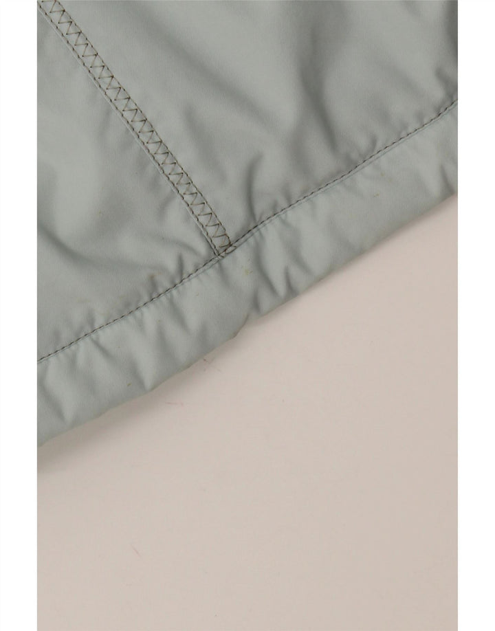 COLMAR Womens Hooded Windbreaker Jacket IT 44 Medium Blue Colourblock Vintage Colmar and Second-Hand Colmar from Messina Hembry 