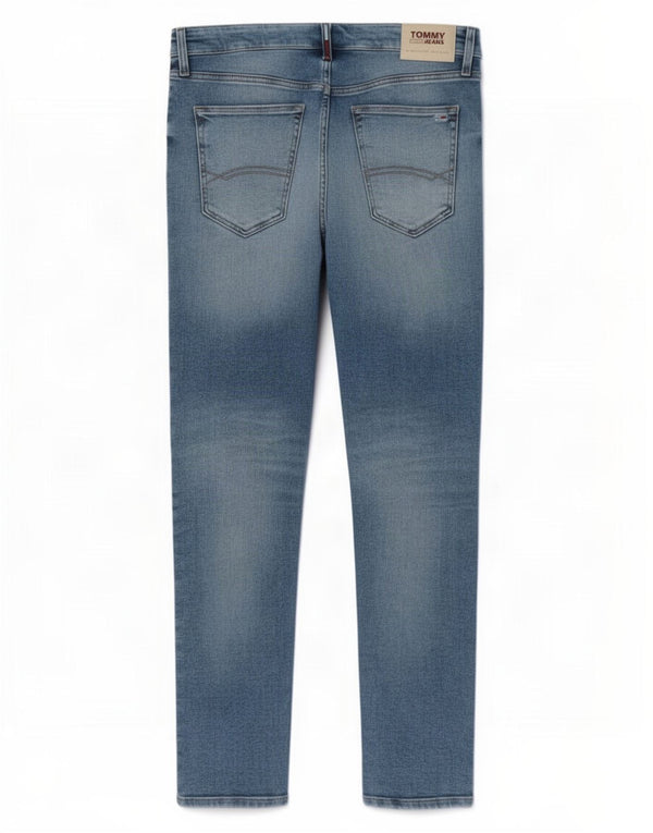 Blugi skinny pentru bărbați Tommy Hilfiger W36 L31 Bumbac albastru