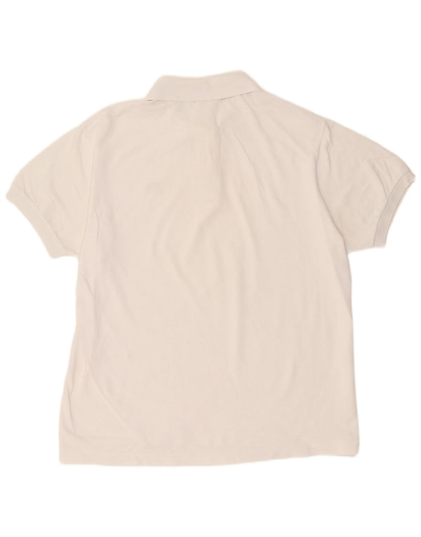 Tricou polo Lacoste Classic Fit pentru bărbați Mărimea 8 3XL Bumbac alb