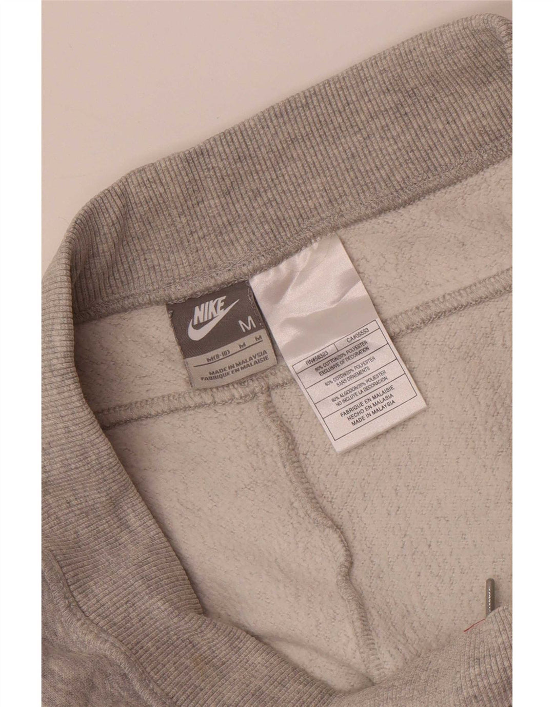 Pantaloni de trening Nike pentru femei US 8/10, bumbac cu pete gri mediu