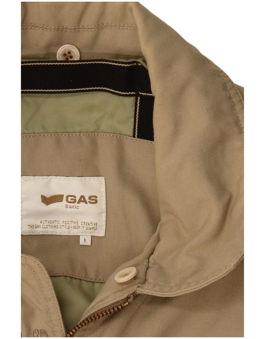 Bomber pentru bărbați GAS UK 40 Large Beige