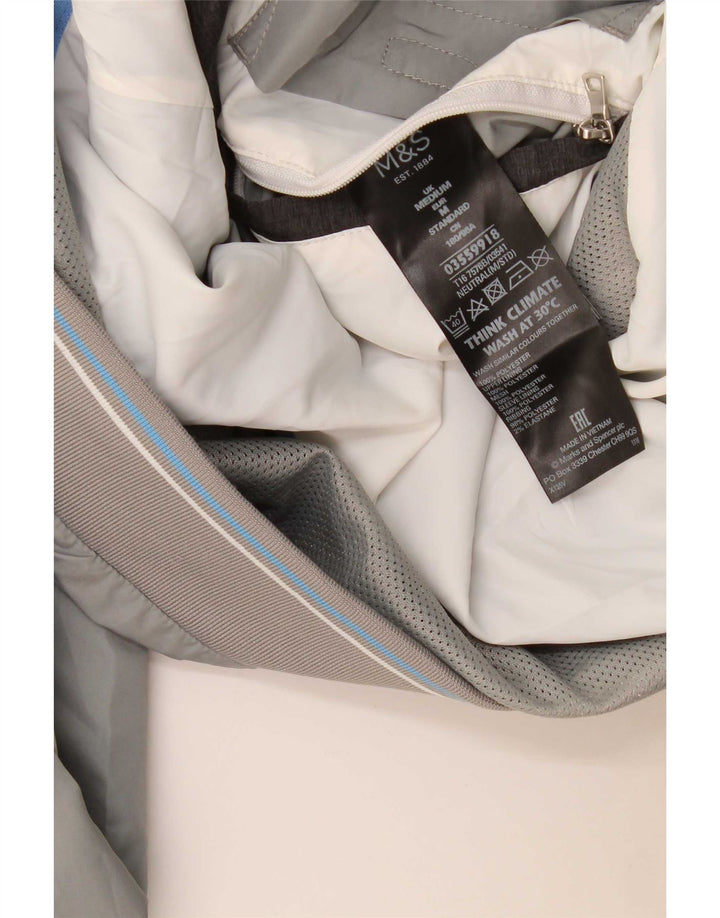 Jachetă Bomber pentru bărbați Marks & Spencer UK 38 Medium Gri Poliester