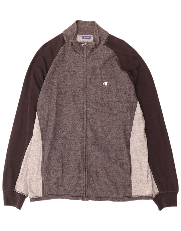 Jachetă de trening pentru bărbați Champion, 2XL, gri, bloc de culoare