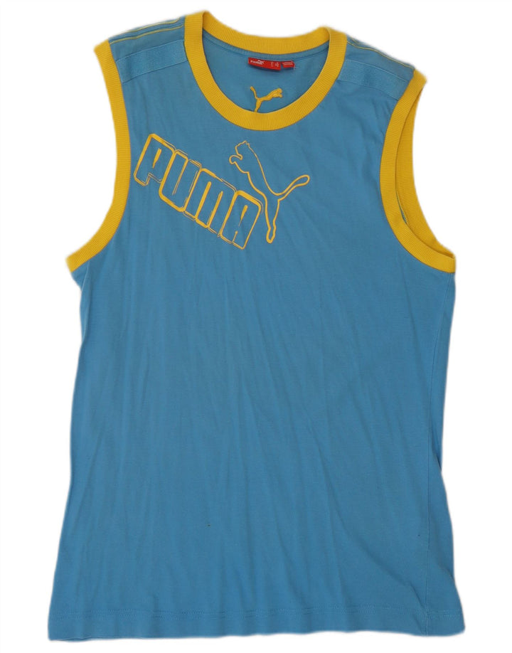 Vestă grafică pentru bărbați Puma, bluză medie, bumbac color bloc
