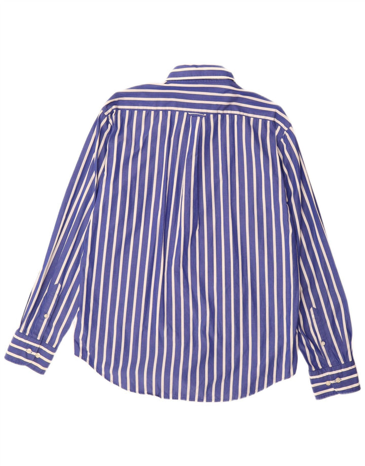 Cămașă GANT E-Z Fit pentru bărbați, bumbac cu dungi albastre mari