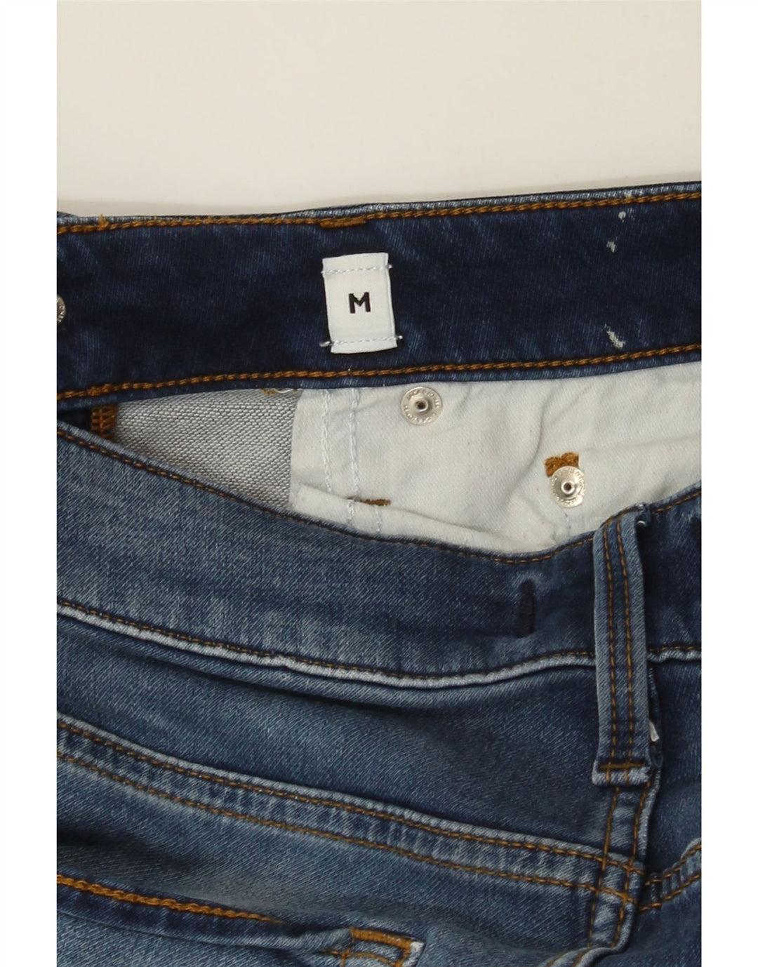 JACK & JONES Mens Denim Shorts Medium W32 Blue Cotton Vintage Jack & Jones and Second-Hand Jack & Jones from Messina Hembry 