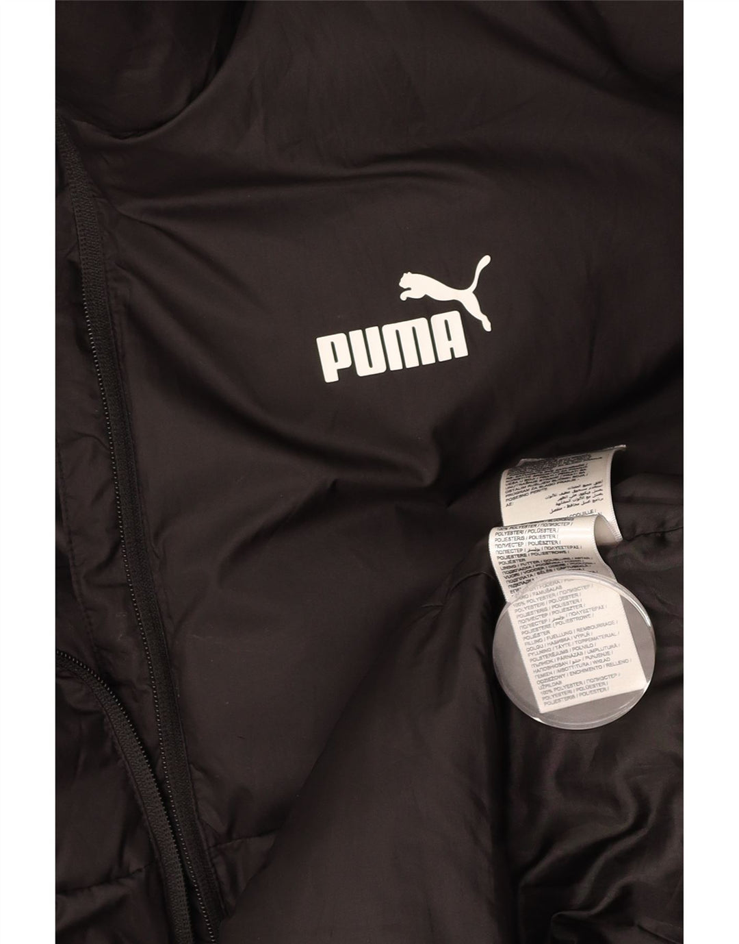 Jachetă căptușită pentru bărbați PUMA UK 42 XL poliester negru