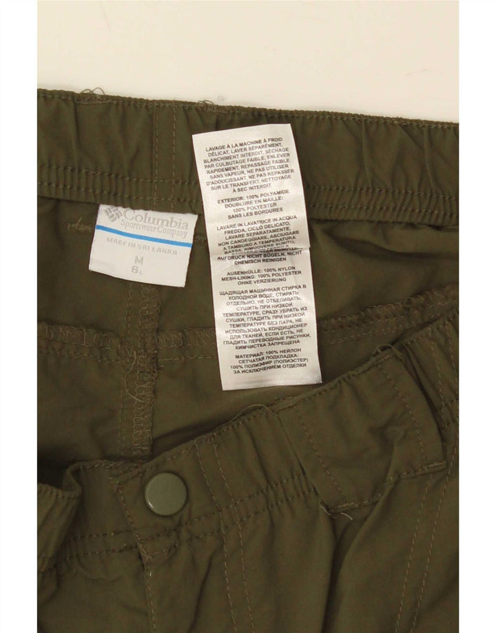 Pantaloni scurți cargo Columbia pentru bărbați, medii W32, poliester verde