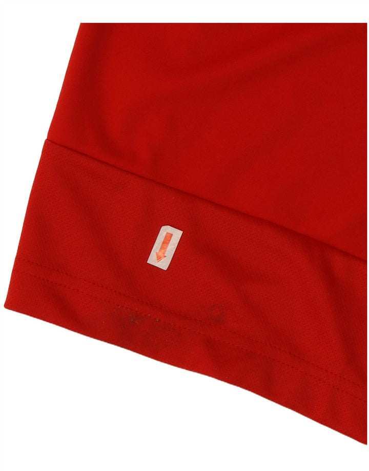 Pantaloni scurți sport pentru bărbați Adidas Aeroready, poliester roșu mediu