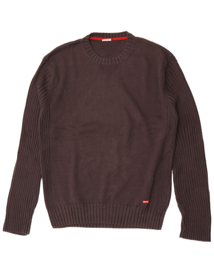 Pulover Levi's Crew Neck Jumper pentru bărbați 2XL, bumbac negru