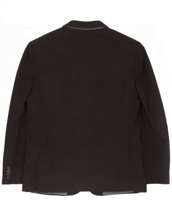 Jachetă pentru bărbați Marks & Spencer cu 2 nasturi, UK 44 XL, poliester negru
