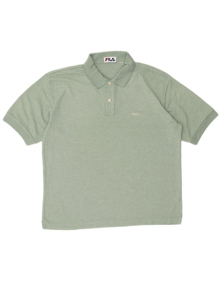 Tricou polo pentru bărbați Fila XL Verde