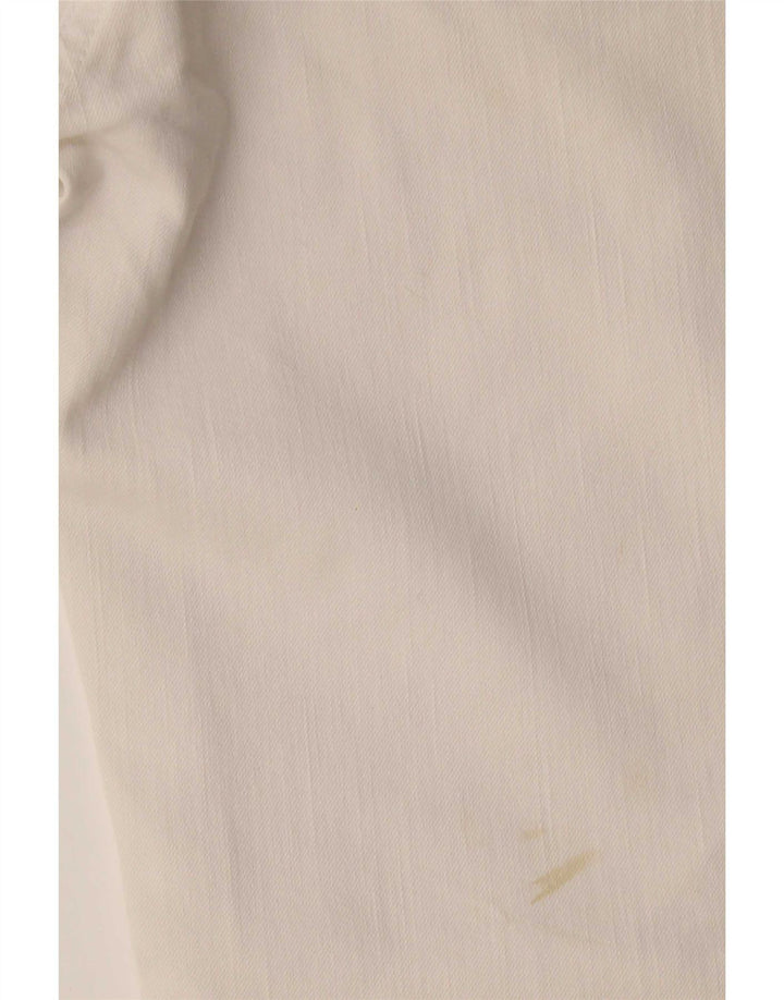 Blugi drepti pentru femei Dolce & Gabbana W32 L30 alb