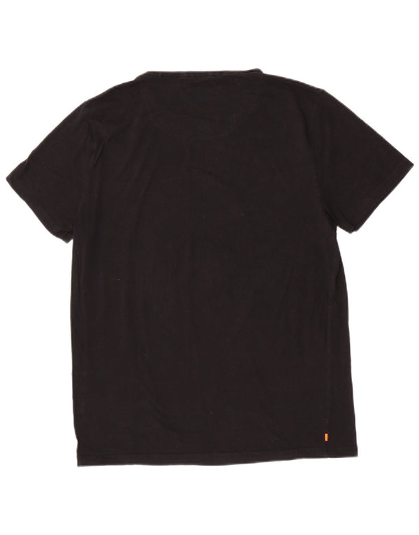Tricou Superdry pentru bărbați Slim Fit Top XL Bumbac negru