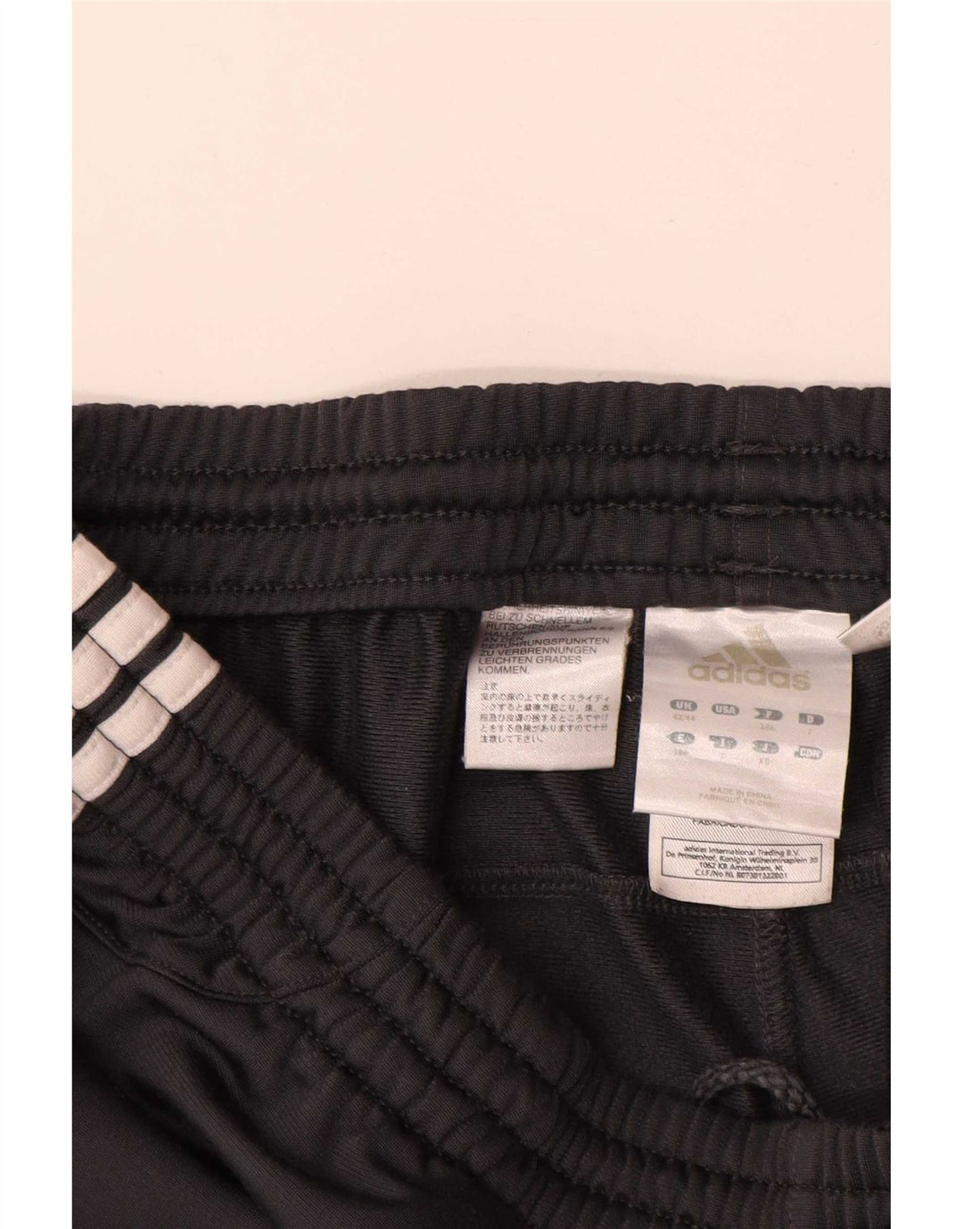 Pantaloni de trening Adidas pentru bărbați Marea Britanie 42/44 Poliester gri mare
