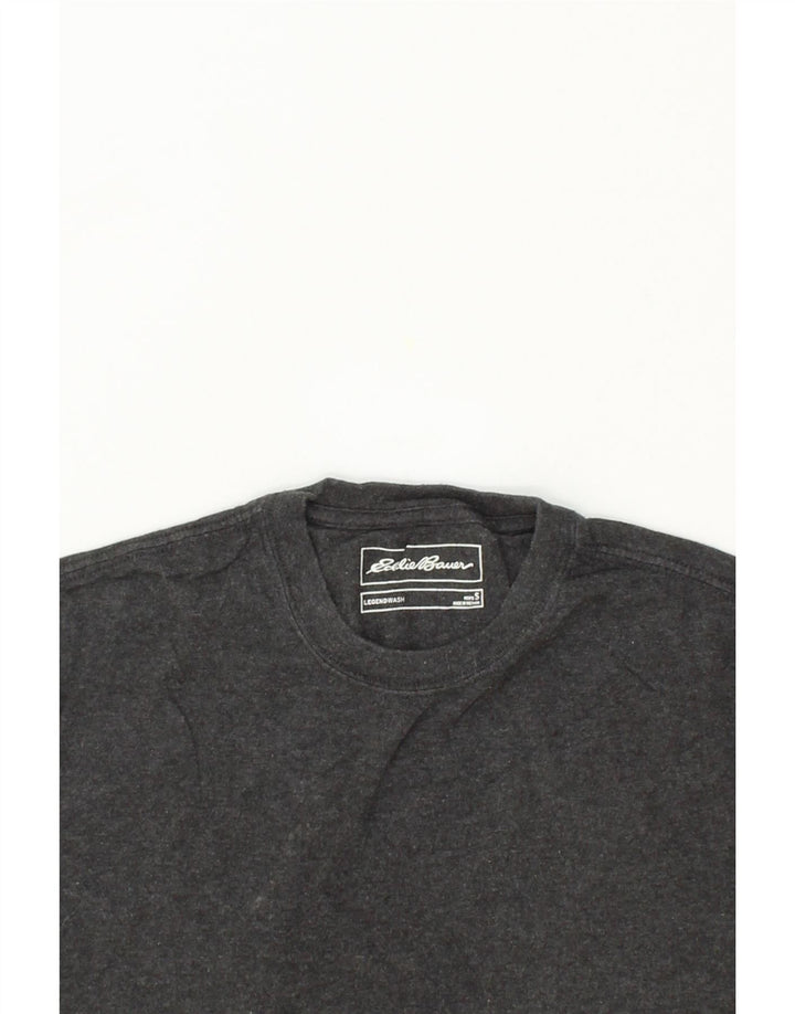 EDDIE BAUER Mens T-Shirt Top Small Grey Cotton Vintage Eddie Bauer and Second-Hand Eddie Bauer from Messina Hembry 