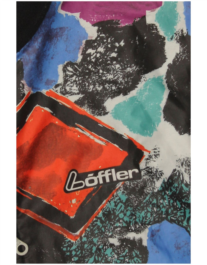 Jachetă fleece pentru bărbați Loffler UK 38 Medium Black Geometric