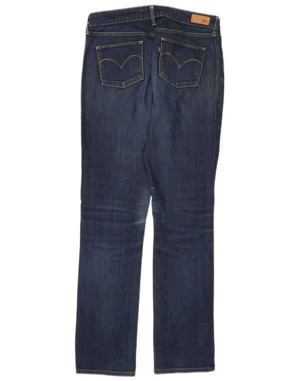Blugi drepti pentru femei Levi's Slight Curve Classic Rise W30 L31 Bumbac albastru