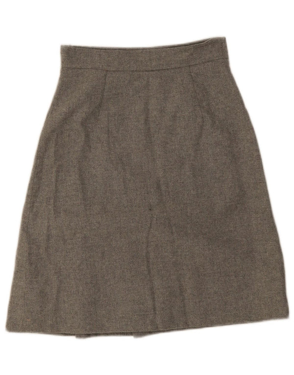 Fustă A-Line Femei Vintage W24 XS Gri
