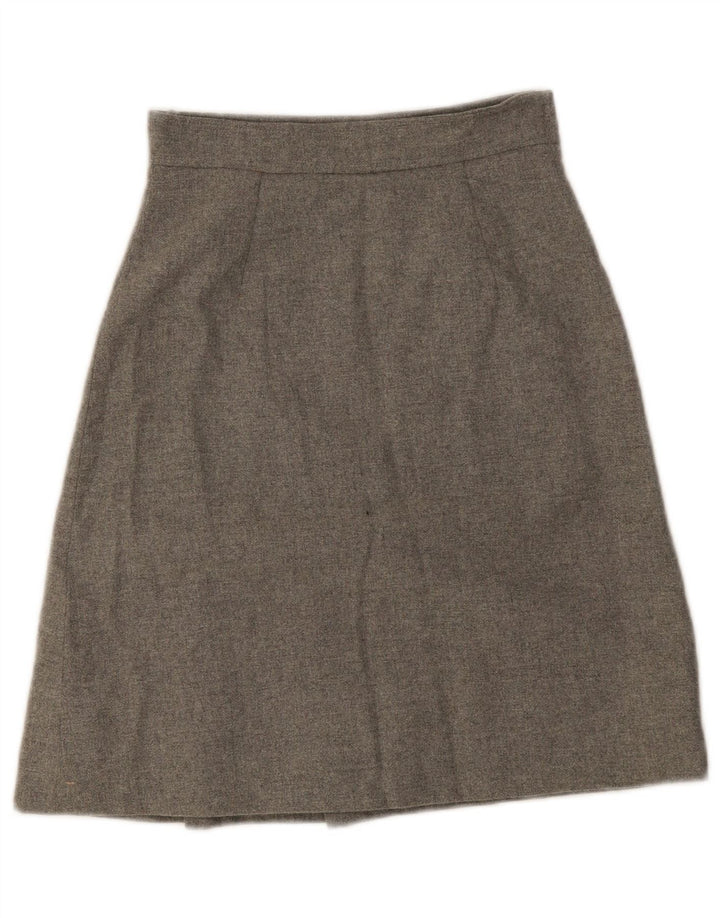 Fustă A-Line Femei Vintage W24 XS Gri