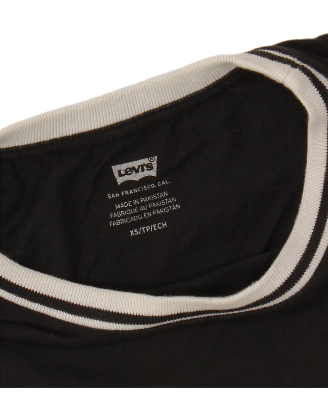 Tricou pentru femei LEVI'S Top UK 6 XS Negru