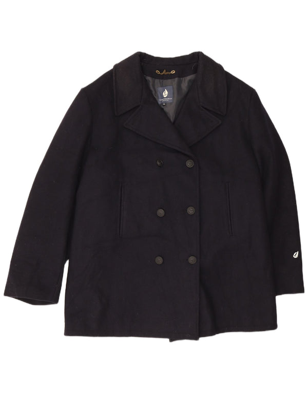 Palton pentru bărbați Michel Beaudouin IT 56 4XL Lână bleumarin