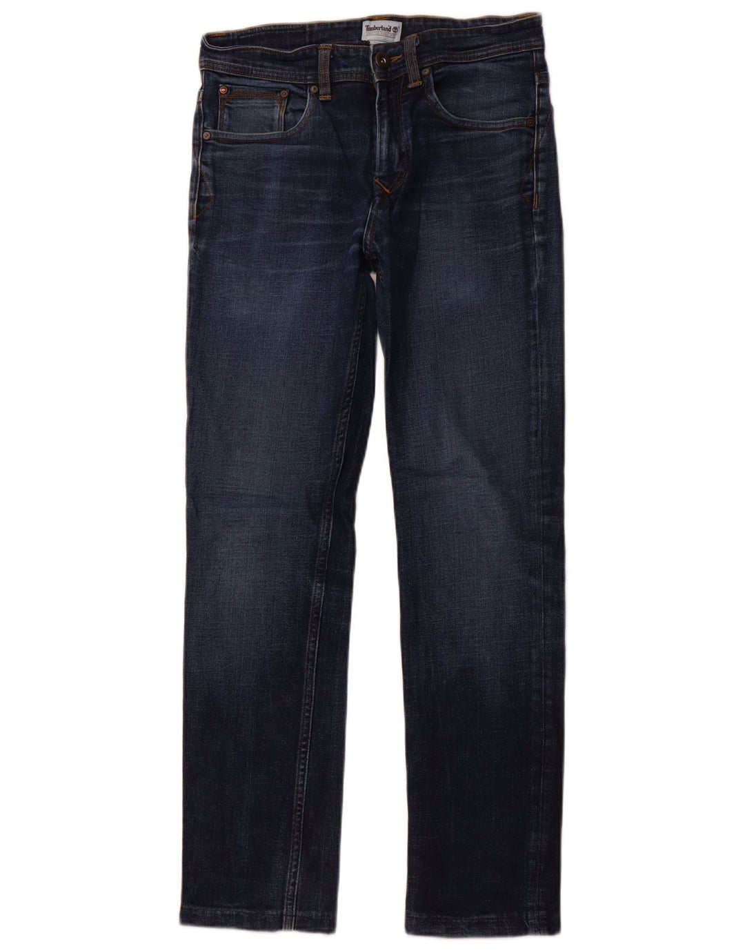 Blugi drepti pentru bărbați TIMBERLAND W31 L30 Bumbac albastru